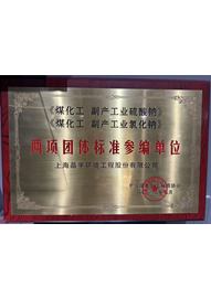 《煤化工副產(chǎn)工業(yè)硫酸鈉》《煤化工副產(chǎn)工業(yè)氯化鈉》（2019年）兩項團(tuán)體標(biāo)準(zhǔn)參編單位